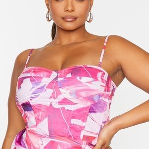 NEW Pretty Little Thing Plus Size Corset Top